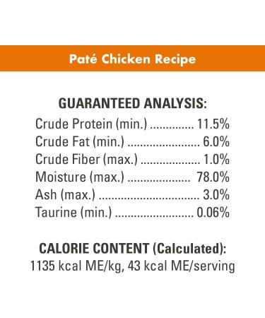 NUTRO Perfect Portions Adult Wet Cat Food Grain Free Chicken Pat Entr es 75g Tray (Pack of 24) Chicken 75 g (Pack of 24) - Buy Online on GoSupps.com