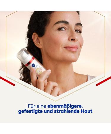 Nivea Anti-Aging Serum for Pigment Spots - Collagen Booster & Hyaluronic Acid Facial Care (30ml) | Cellular Luminous630 2-in-1 Solution - Buy Online on GoSupps.com