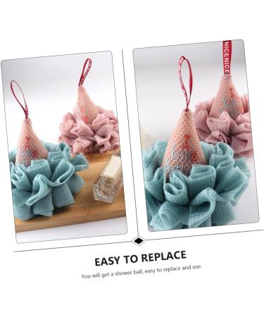 1pc Ice Cream Bath Ball Mesh Bath Pouf Men Body Wash Bath Sponge Mesh Bath Shower Sponge Sensitive Body Wash Mens Body Wash Exfoliating Sponge Puff Ball or White Anti-Separation - Buy Online on GoSupps.com