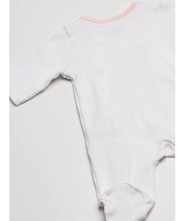 Little Me Baby Girls' Side Snap Footie - 3 Months - Pink Print - Buy Online on GoSupps.com