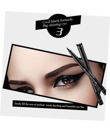 FOMIYES 2pcs Waterproof Eyeliner Pencil Makeup Eyeline Pencil Three-dimensional Liquid Eyeliner 1 count (Pack of 1) Blackx2pcs - Buy Online on GoSupps.com