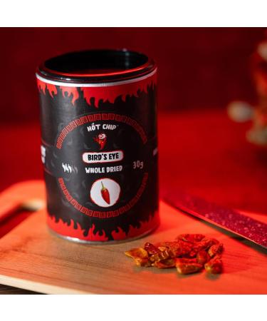  HOT CHIP HOT-CHIP Dried Bird's Eye Peppers 30g - Buy Online on GoSupps.com
