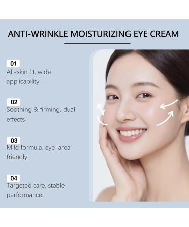 Caffeine Under Eye Cream 5 in 1 Retinol Eye Cream Niacinamide Hyaluronic Acid & Peptides Anti Aging Eye Treatment for Dark Circles Puffiness Bags and Wrinkles - Buy Online on GoSupps.com
