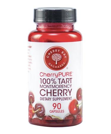 CHERRY BAY ORCHARDS Cherrypure 100% Tart Cherry 90 Capsules 0.02 Pound