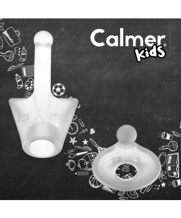 Flare Calmer Kids Ear Plugs - Soft Reusable Silicone for Noise Reduction Without Blocking Sound - Translucent - Buy Online on GoSupps.com