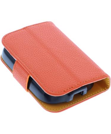 Buy Foto-Kontor Protective Case for Abbott Freestyle Libre 3 | Book Style Orange | Durable & Stylish International Shipping - Buy Online on GoSupps.com