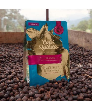 Quindio Bean Cafe Quindio Gourmet Whole bean Coffee 2 pack (500gr - 17.6oz) Cafe en grano Whole Bean 100% Colombian Arabica Coffee Artisanal Cultivation Single Estate Coffee - Buy Online on GoSupps.com