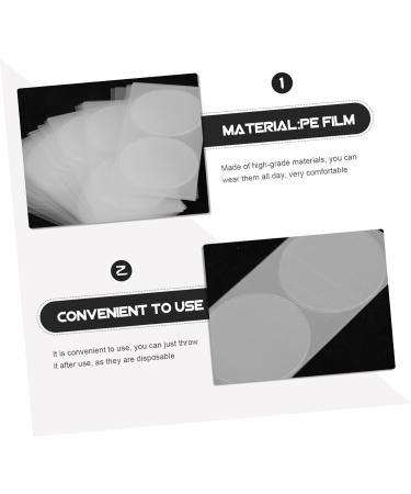 50 Pair Nipple Stickers for Men - Small Invisible Breast Pads & Cushions | Nipple Protection Accessories 3.5x3.5cm - Buy Online on GoSupps.com