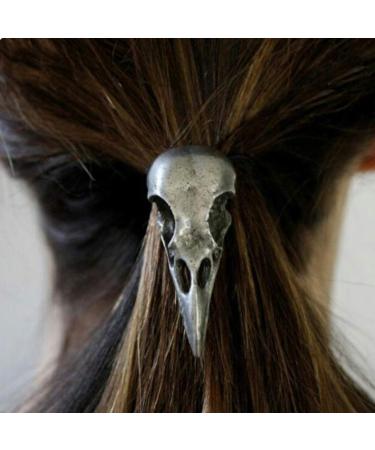 Minkissy 10 Pieces Halloween Hair Ties - Retro Skull Elastic Ponytail Holders | Gothic Punk Hair Accessories - Buy Online on GoSupps.com