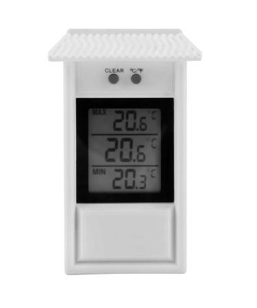 Buy Waterproof Digital Thermometer & Hygrometer - Fast Celsius/Fahrenheit Switch - Easy to Use Indoor Temperature Controller - Buy Online on GoSupps.com