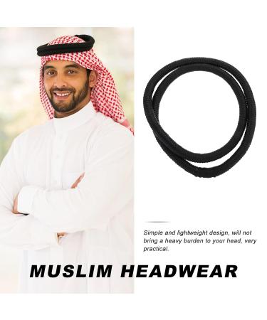 SOIMISS Male Arab Shemagh Headband - Desert Turban Keffiyeh Hijab for Men | East Headscarf Costume | Dubai Muslim Middle Scarf - Buy Online on GoSupps.com