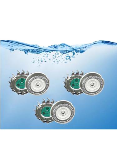 Replacement Shaver Heads Set of 3 for Philips Norelco HQ64 HQ54 HQ5705 HQ6070 HQ6073 7310XL PT710 - International Shipping Available - Buy Online on GoSupps.com