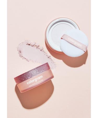 Colorgram Rosy Tone Up Powder - Daily Face Makeup for Flawless, Weightless Finish - Soft-Focus Setting Powder for Romantic and Daily Looks - Cruelty-Free - Buy Online on GoSupps.com