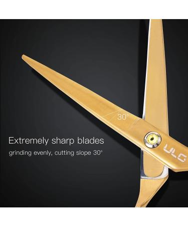 ULG 6.5 Hair Cutting Scissors - Japanese Stainless Steel Hair Shears for Salon & Home Use - Buy Online on GoSupps.com