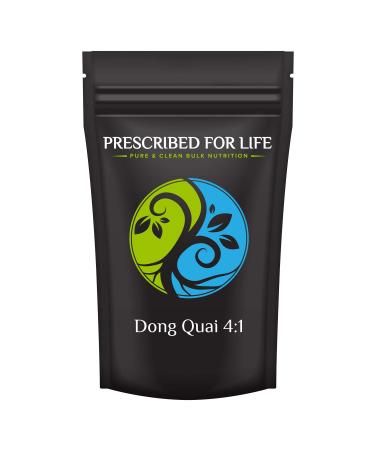 Prescribed For Life Dong Quai Powder | 4:1 Natural Non-GMO Angelica Sinensis Root Powder | Unbleached Gluten Free Vegan Soy Free Kosher No Fillers (4 oz / 113 g)