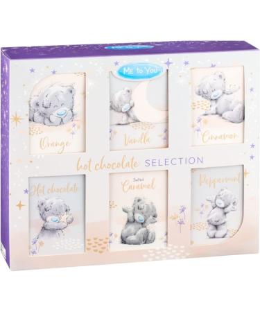 Me To You Hot Chocolate Gift Set | Tatty Teddy Instant Hot Chocolate | Selection of 6 Flavours Instant Choc Mix | Gift For Men Women Family Boys Girls | Christmas Gifts | Stocking Filler - Buy Online on GoSupps.com