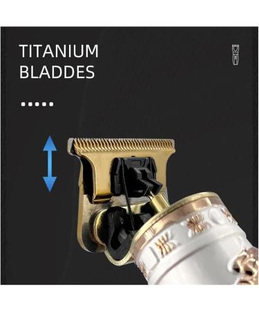 Buy H78 Waterproof Portable Hair Trimmer with LED Display | Rechargeable Electric Clipper for Salon & Home Use - International Shipping Available - Buy Online on GoSupps.com