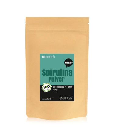 Wohltuer Organic Spirulina Powder 250g A Quality (DE- KO-006) - Buy Online on GoSupps.com