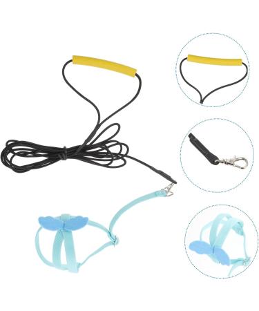 Beavorty 3 pcs Pulling Training for Bird with Parakeet Parrot Cockatoo Cockatiel Traction Adjustable Leash Mx3pcs Sky-bluex3pcs - Buy Online on GoSupps.com