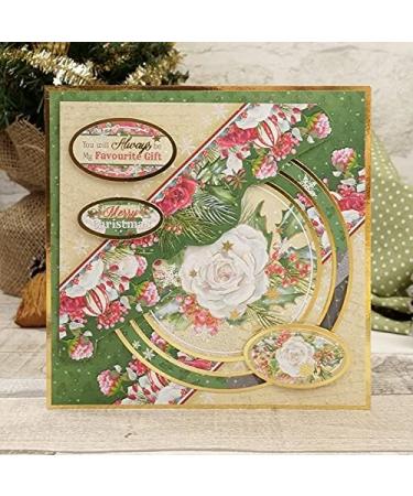 HunkyDory Crafts Forever Florals Festive Rose Luxury Topper Collection - Buy Online on GoSupps.com