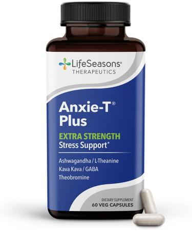 LifeSeasons Rest-ZZZ Extra Strength + Anxie-T Plus Bundle Sleep & Stress Support Supplement Pack Fall Asleep & Feel Calm Supports Nervous System Eases Tension - 60 Capsules & 60 Capsuless - Buy Online on GoSupps.com