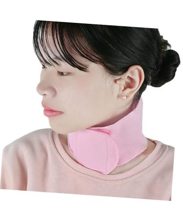 FRCOLOR Reusable Neck Patches - Anti-Wrinkle Silicone Neck Tape | 2 Pcs Pink Moisturizing Massager for Smooth Skin - Buy Online on GoSupps.com