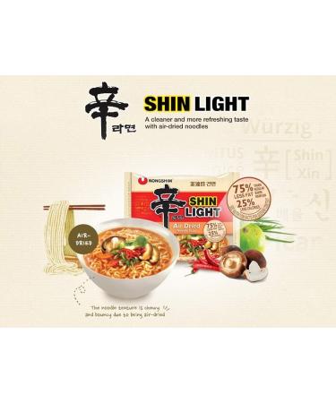 Nongshim Shin Light 388 Grams - Buy Online on GoSupps.com