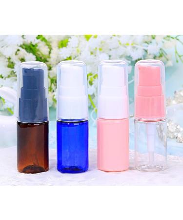 erioctry 10ML Portable Empty Refillable Bottle Cream Shampoo Lotion Treatment Pump Bottle with Cap Travel Bottles Toiletries Liquid Container for Cosmetic Make-up Pack of 6 (Brown) - Buy Online on GoSupps.com