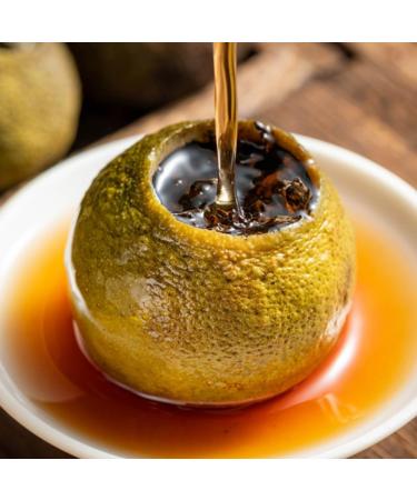 HQZM Xini XiaoQinggan Tangerine Puberop Tee Fruit scents And Vered Geer 250g Palace Tangerine - Buy Online on GoSupps.com