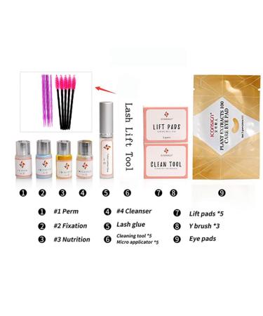 OneWell Professional Eyelash Lift Kit - New Arrival Upgrade | Iconsign Eyelash Lifting Set for Stunning Results - Buy Online on GoSupps.com