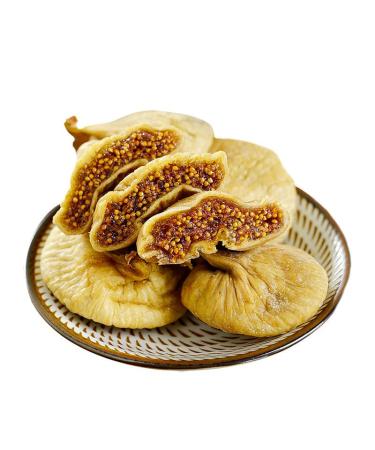 Organic Smyrna Turkish Figs No Added Sugar | Unsulphured | Large dried figs naturally air-dried soft glutinous sauce sweet office snacks porridge8.8oz/250g