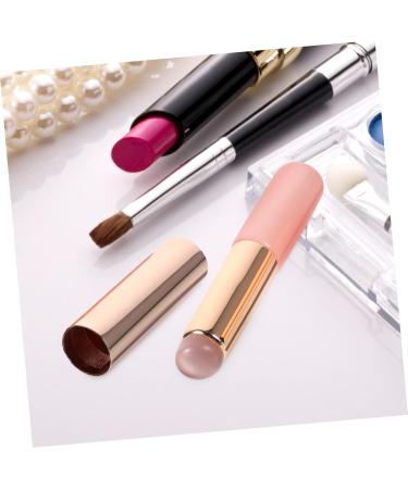 Set of 2 Lip Make-Up Brush Pink Make-Up Brush Lipstick Make-Up Brush Concealer Lipstick Brush Cangzhou Applicator Metal - Buy Online on GoSupps.com
