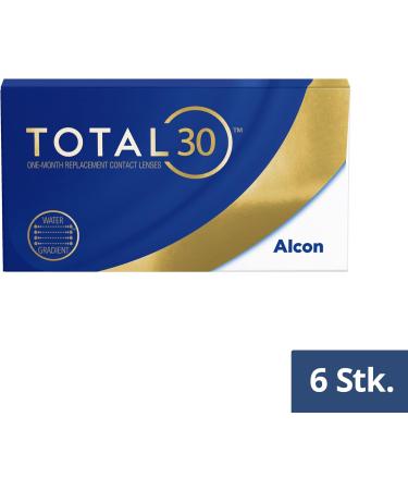 TOTAL30 Monthly Soft Contact Lenses - 6 Pieces -6.75 Diopters BC 8.4mm DIA 14.2mm - International Shipping Available - Buy Online on GoSupps.com