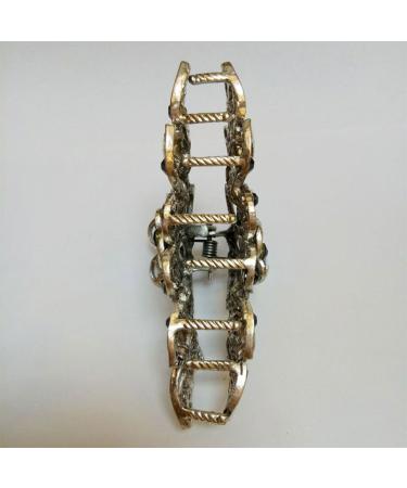 Buy Cuhair Vintage Punk Style Hair Clip - Metal Alloy Camellia & Crystal-Strass - Perfect Accessories for Women & Girls | International Shipping Available - Buy Online on GoSupps.com