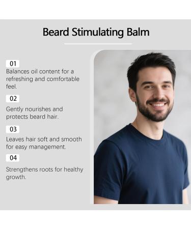 Natural beard butter for men moisturizing and revitalizing organic butter for growth for daily grooming after winter care winter travel dates social occasions - Buy Online on GoSupps.com