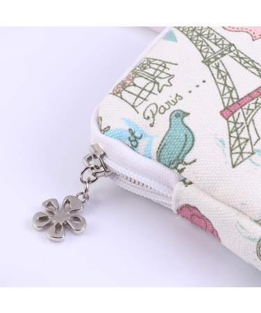 Menstrual Pouch Pad Holder - Zipper Storage Bag for Period Napkins & Tampons - Buy Online on GoSupps.com