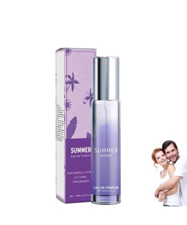 Pheromones Perfumes for Women Long-lasting and Addictive Personal Roll-on Pheromone Perfume Oil Fragrance Cologne for Women to Attract Men (Purple)