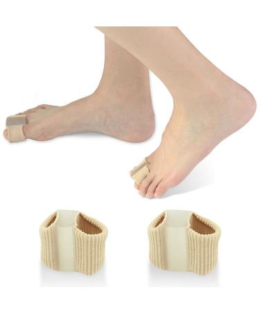Carolhome Big Toe Straighteners 2PCS - Bunion Corrector & Toe Spacer - Soft Gel Toe Splint for Overlapping Toes - Men and Women - Buy Online on GoSupps.com