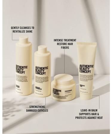 Authentic Beauty Concept Replenish Cleanser Shampoo - Nourishes & Strengthens Damaged Hair - Vegan & Cruelty-Free - Sulfate-Free 10.1 Fl Oz - Buy Online on GoSupps.com