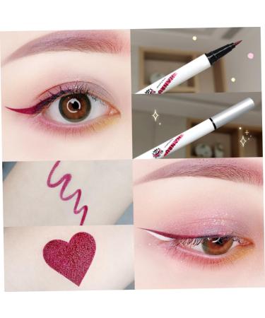 LALADEFIEE 6pcs 4 in One Makeup Pen Eyeliner Pen for Women Liquid Eyeliner Pen Eyeliner Pencil Red Eyeliner Abs - Buy Online on GoSupps.com