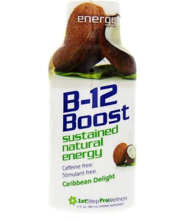 1st Step High Performance Fitness B-12 Boost - 12-2oz Bottles | Energy & Endurance Booster - Buy Online on GoSupps.com