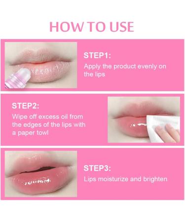 AOOWU 6 Pcs Floral-Flavored Hydrating Lip Oil Set for Long Lasting Lip Glow - Moisturizing Lip Care Balm with Plumping Effect for Women - Buy Online on GoSupps.com