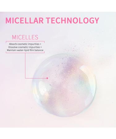 NICEFACE All-in-One Micellar Cleansing Water | Hydrating Facial Cleanser & Makeup Remover for Sensitive Skin | Vegan & Cruelty-Free | 100ml - International Shipping Available - Buy Online on GoSupps.com