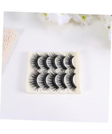 Beavorty 5 Pairs reusable fake eye lashes fakes eyelash magnetic cruelty- long false eye lashes dramatic eyelashes natural fake lashes natural false lashes dense false eyelashes 3d - Buy Online on GoSupps.com