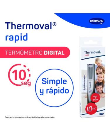 Buy Termometro Digital Thermoval Rapid - Fast & Accurate Temperature Measurement | International Shipping Available - Buy Online on GoSupps.com