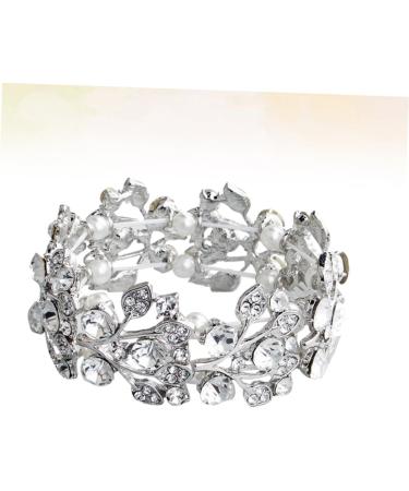 Healvian Bird Crystal & Pearl Bracelets - Strass Tennis & Arm Loop Jewelry for Brides | International Shipping Available - Buy Online on GoSupps.com
