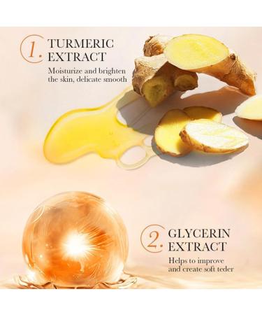 Glow Combo Turmeric Glow Combo Skincare Set Turmeric Honey Gentle Glow Face Wash Turmeric Glow Dark Spot Fading Face Wash Turmeric Glow Scrub with Vitamin C (Serum) - Buy Online on GoSupps.com
