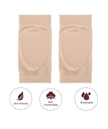 Ankle Brace Compression Sleeve - Soft Elastic Support with Silicone Pad for Heel Spur Pain Relief & Swelling Reduction | Breathable Foot Sock - Buy Online on GoSupps.com