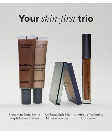 MÁDARA Organic Skincare Air Equal Soft Silk Mineral Powder Skincare Fixation Powder without Talc Dermatologically Tested Cosmos Natural Certified - 1 Fair - Buy Online on GoSupps.com