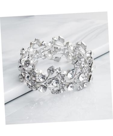 JECOMPRIS Wedding Tennis Bracelet Rhinestone Bracelet Accesorios para Mujer Rhinestone Cuff Bracelet Black Bear Pencil Holder Crystal Bracelet Bracelets Hand Jewelry Wedding Dress - Buy Online on GoSupps.com